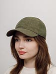 Бейсболка STETSON арт. 7713101 BASEBALL CAP LINEN (оливковый)